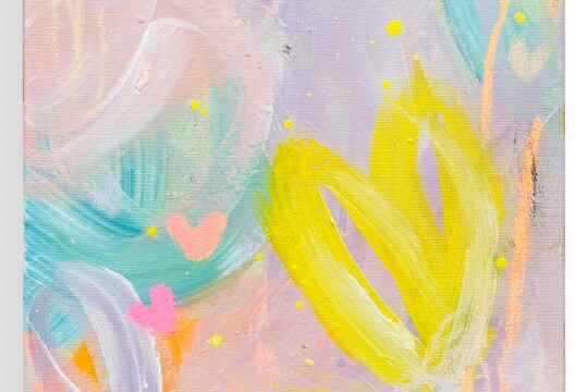 Charlotte Keating Sugar Spice Large Abstracts Small Painting 09